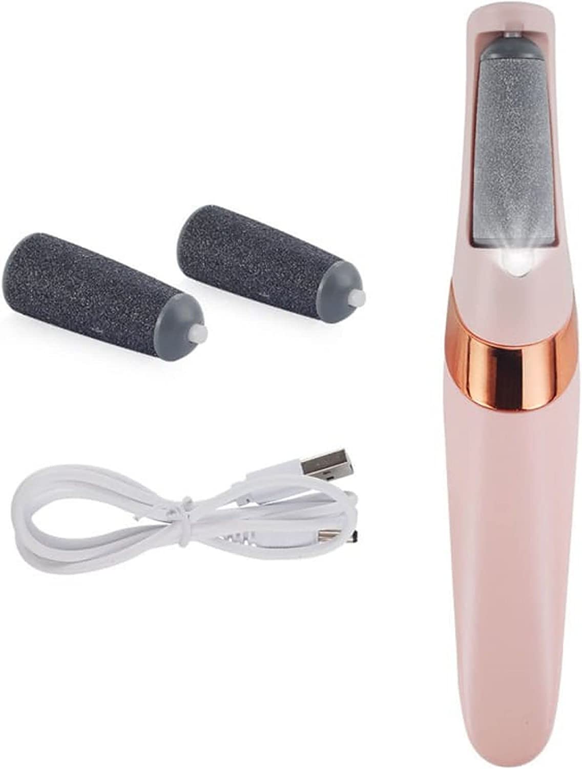 Smooth Pedicure Wand,Rechargeable Electric Callus Remover Tool for An At-Home Spa Pedicure Experience,Pedicure Tools, Pedicure Tools Kit, Removes Dry
