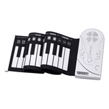 Electronic 49-Keys Piano Portable Flexible Foldable Roll Up Soft Piano Keyboard