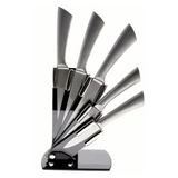 6 Pcs Stainless Steel Knives Set with Stand