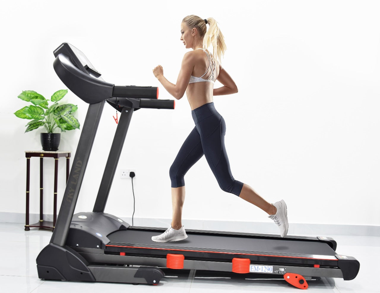 Fitness Treadmill for home gym SKY LAND EM 1290 SnapZapp