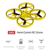 Hand Control Rc Drone Yellow 