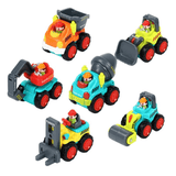 Baby Toys Super Construction Vehicles -6 Pcs Set - Hola