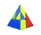 Pyraminx Speed Cube, Stickerless Triangle Magic Cube Puzzle Games Intelligence Development